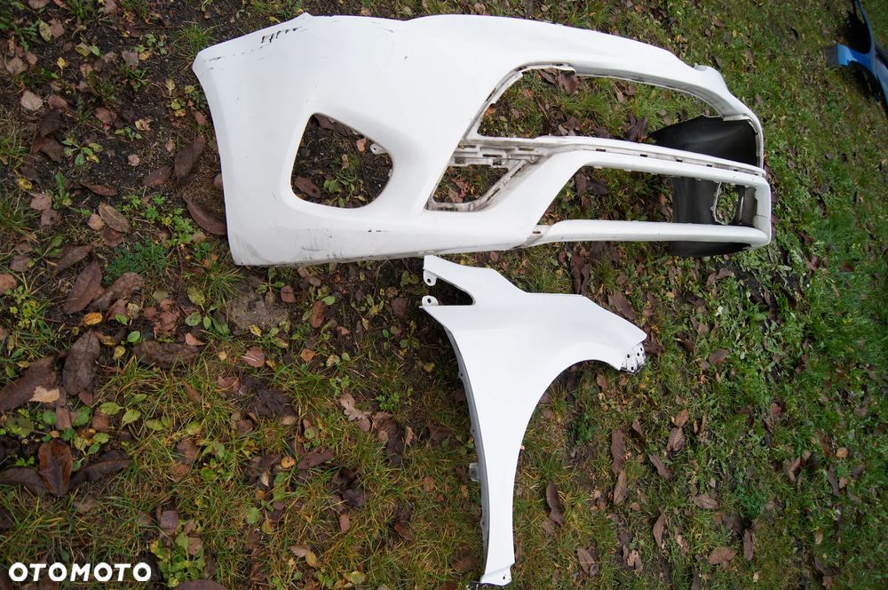 ZDERZAK PRZÓD PRZEDNI TOYOTA AVENSIS T27 T29 LIFT 2015- blotnik prawy - 2