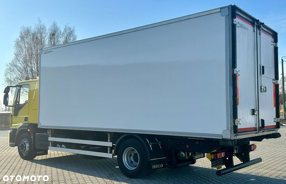 Iveco EUROCARGO 160-280 / CHŁODNIA / 6.1 M DŁUGOŚCI / 15 EUROPALET / AUTOMAT / SYPIALKA / NISKI PRZEBIEG / 16 TON DMC / CARRIER SPALINOWO - ELEKTRYCZNY / 2018 ROK - 4