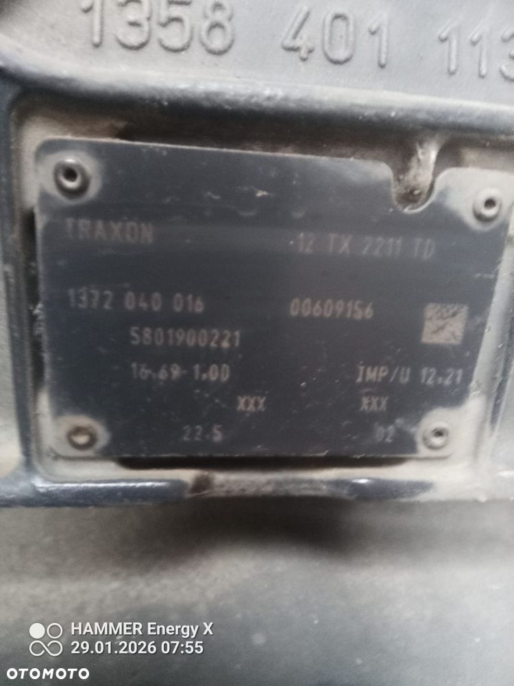 Skrzynia Biegów Traxon Retarder 12 TX 2211 TD 16.69-1.00 30000 km jak Nowa - 5