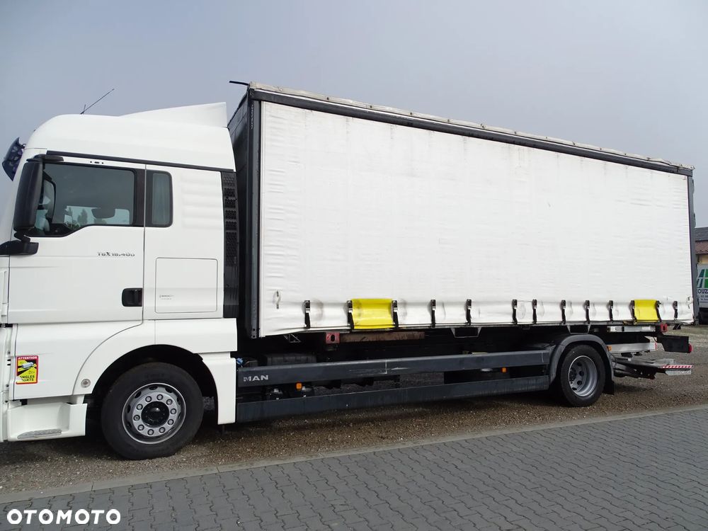 MAN TGX 18.400 BDF z plandeką - 7