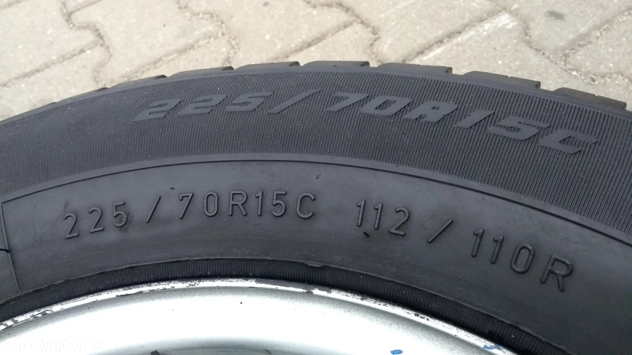 Ford Transit MK8 Custom Koła Felgi Opony 225/70R15C Goodyear Cargo G26 - 8