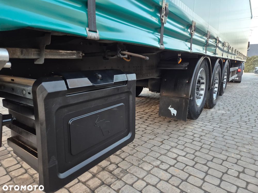 Schmitz Cargobull Standard 2018 2x oś podnoszona podnoszony dach z Niemiec  / OŚ PODNOSZONA / ładne opony / nowa plandeka / od pierwszego właściciela / OKAZJA - 36
