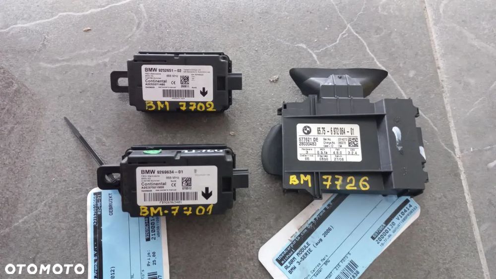 BM-7501 --> MODUŁ ALARMU FOTELI HAKA POMPY ICM ZAWIESZENIA KLIMATYZACJI LICZNIKA ZASILANIASKRZYNKA BEZPIECZNIKÓW (AUKCJA 2/2) - 2