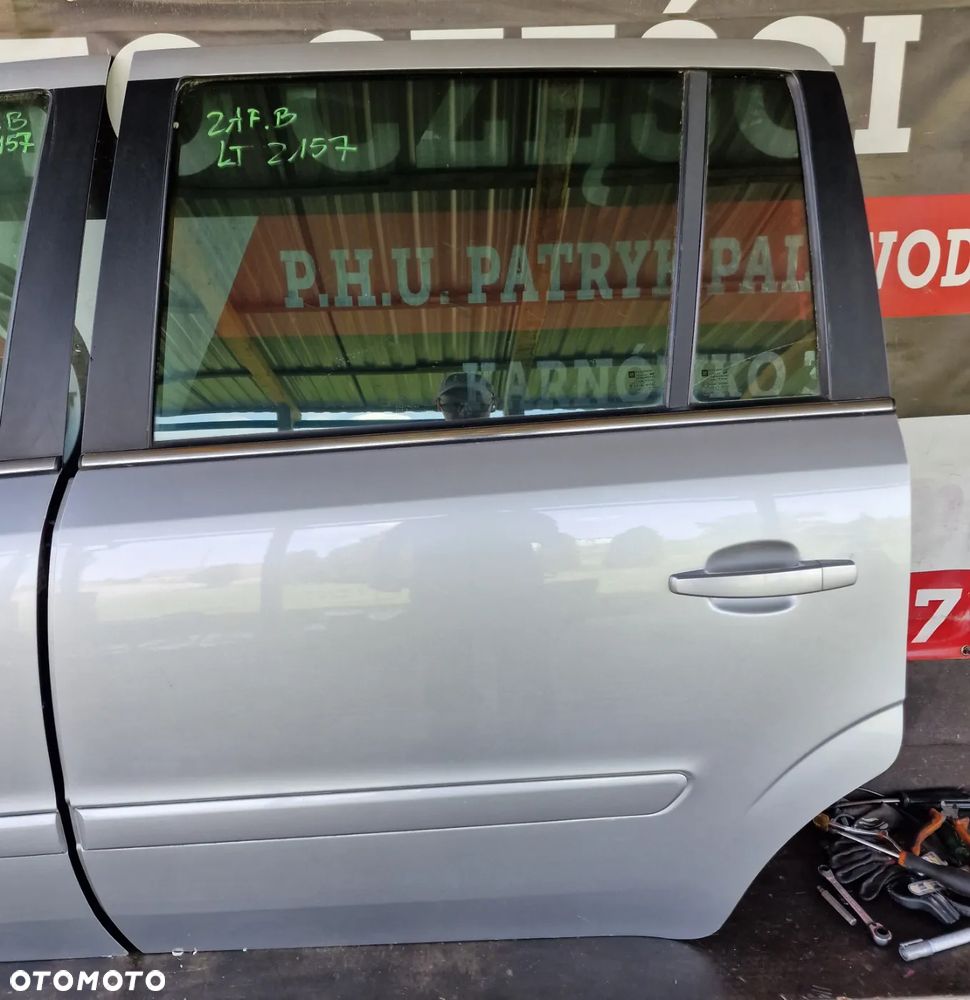 DRZWI LEWE PRZÓD TYŁ OPEL ZAFIRA B Z157 - 12