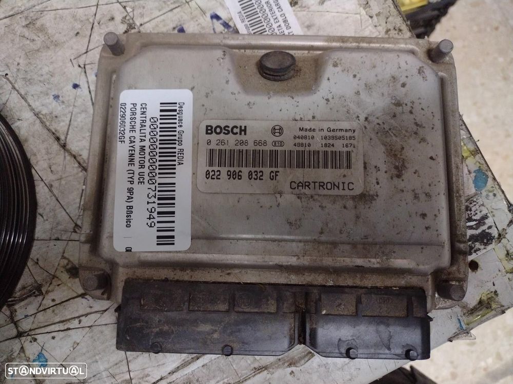 CENTRALINA MOTOR UCE PORSCHE CAYENNE 2003 -0261208668 - 3