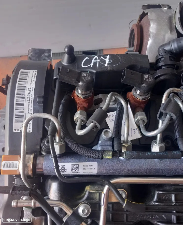 Motor Seat Ateca 1.6 Tdi Ano 2014 Ref: CAY - 8