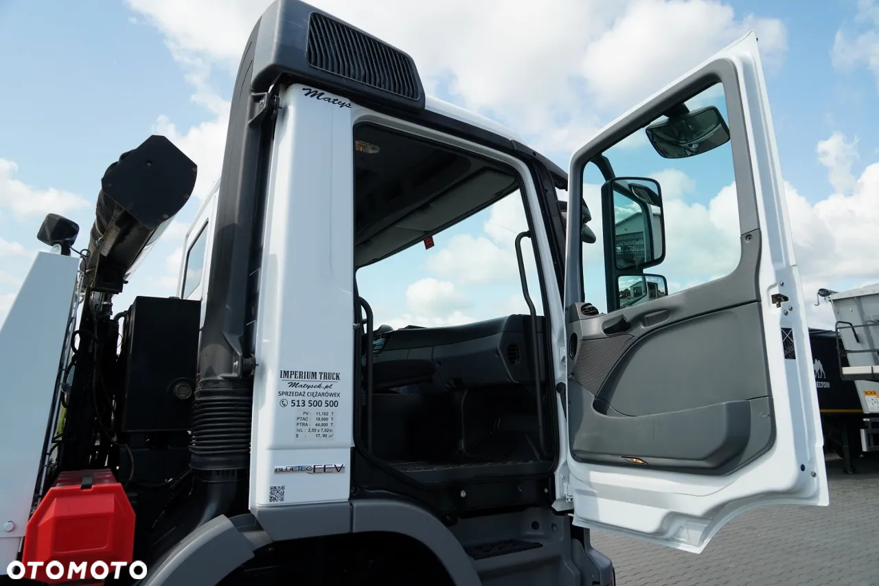 Mercedes-Benz ACTROS  1836 / 4X2 / BRAMOWIEC / PALFINGER M12T / EURO 6 / SPROWADZONY - 32
