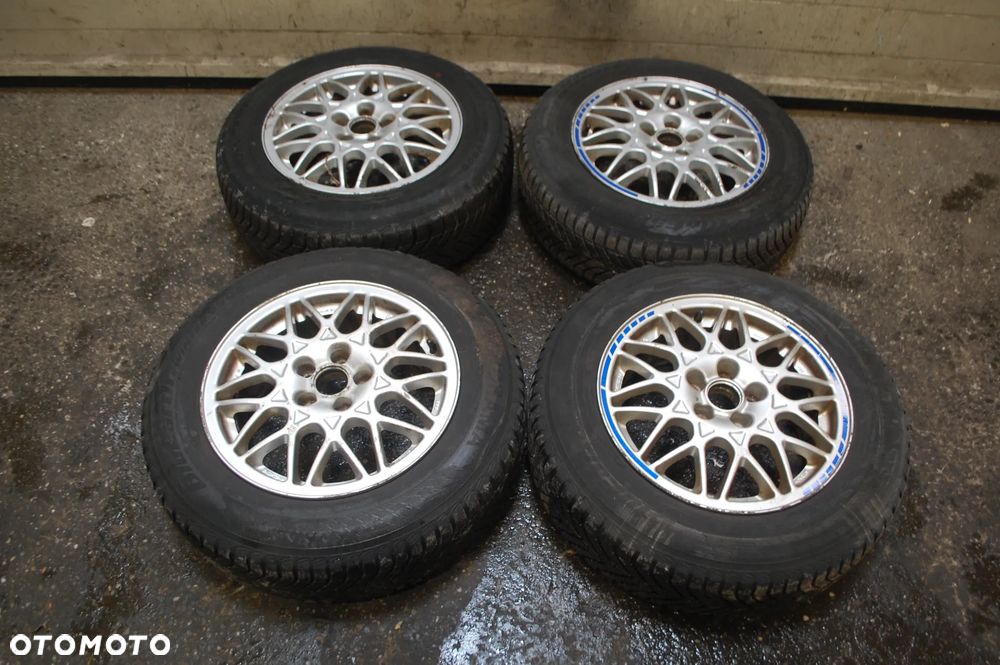 FELGI ALUMINIOWE ALUFELGI BBS 1H0601025AA 5X100 6.5J ET33 195/65R15 VW GOLF III SEAT SKODA AUDI - 1