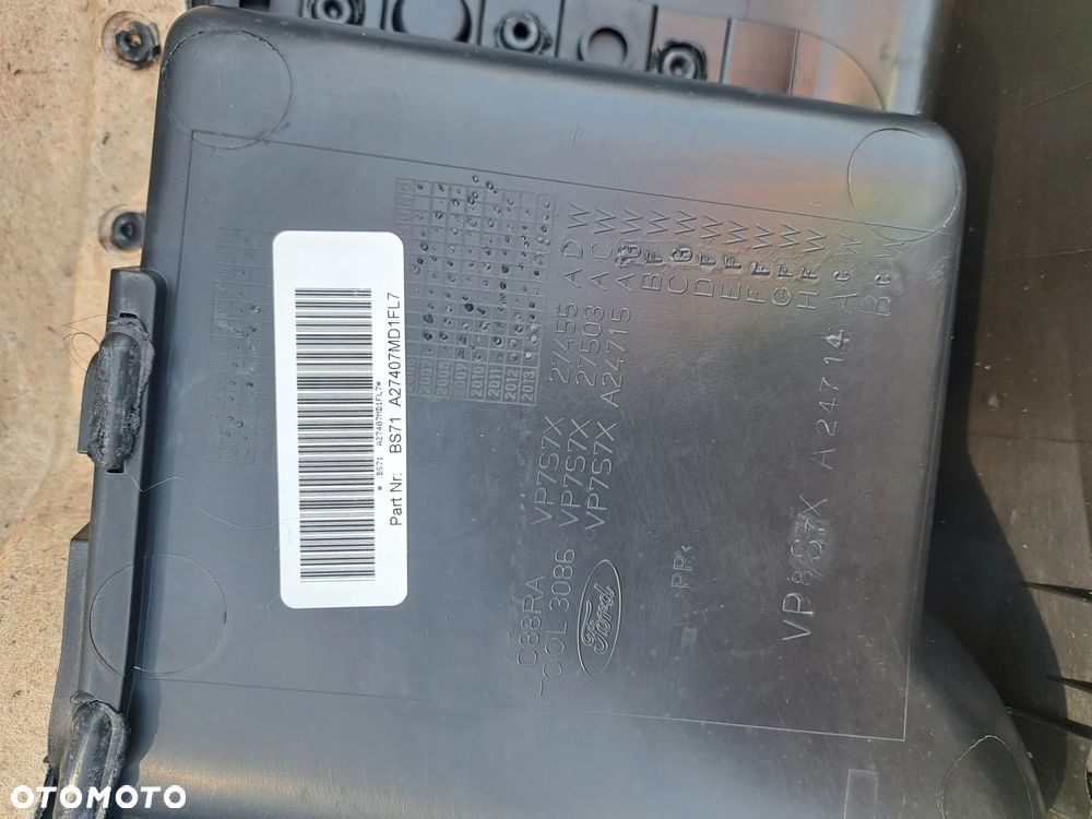 Tapicerka boczek drzwi Lewy tył tylna Ford Mondeo IV MK-4 1736421 BS71-A27407-MD1FL7 - 7