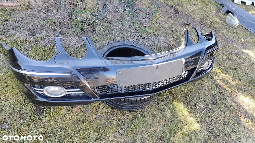 MERCEDES W211 LIFT ZDERZAK PRZEDNI Przód Xenon Avantgarde 197 W Kolor - 13