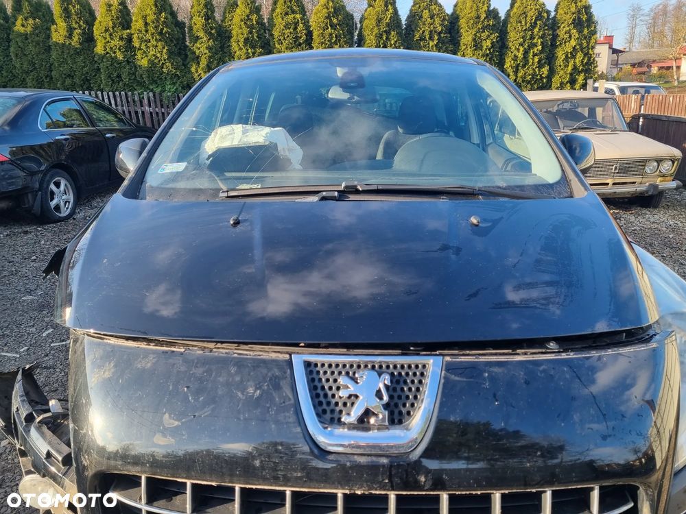 PEUGEOT 3008 I 09-16 2011 r. KTVD MASKA POKRYWA SILNIKA CZARNA CZARNY * - 1
