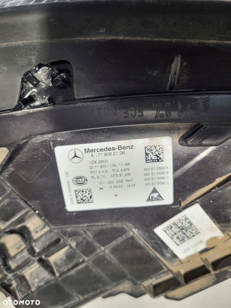 mercedes-benz a w177 lift performance led przód strona lewa a1779062106 - 3
