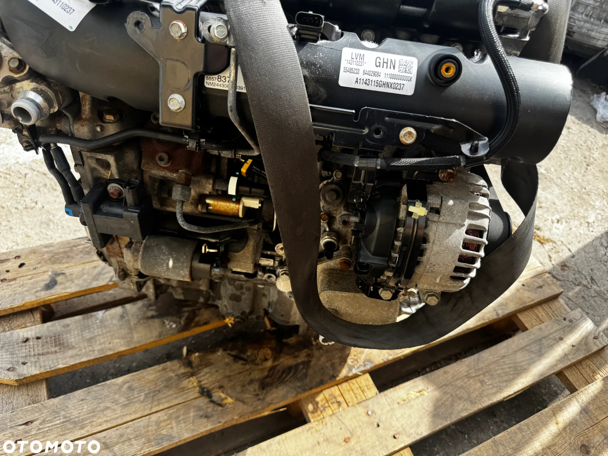 silnik b16dtl lvm 1.6 cdti astra kompletny 133 tys - 12