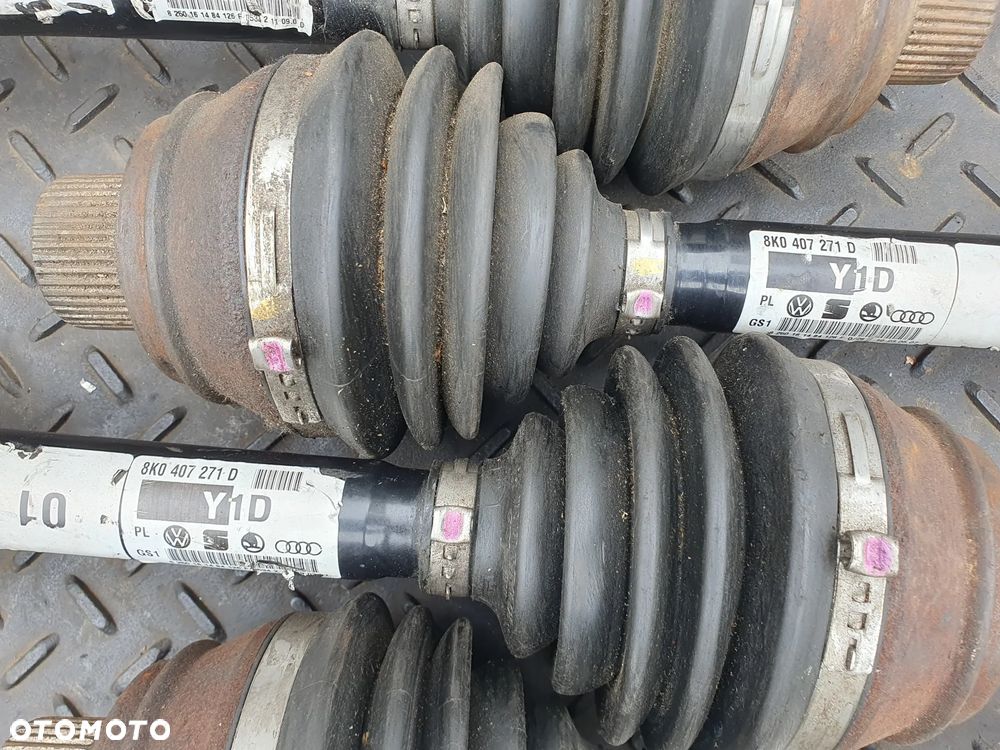 AUDI A4 A5 PÓŁOŚ PRZEDNIA PRZÓD 8K0407271D ORYGINAŁ NISKI PRZEBIEG POSIADAM 4 SZT - 3