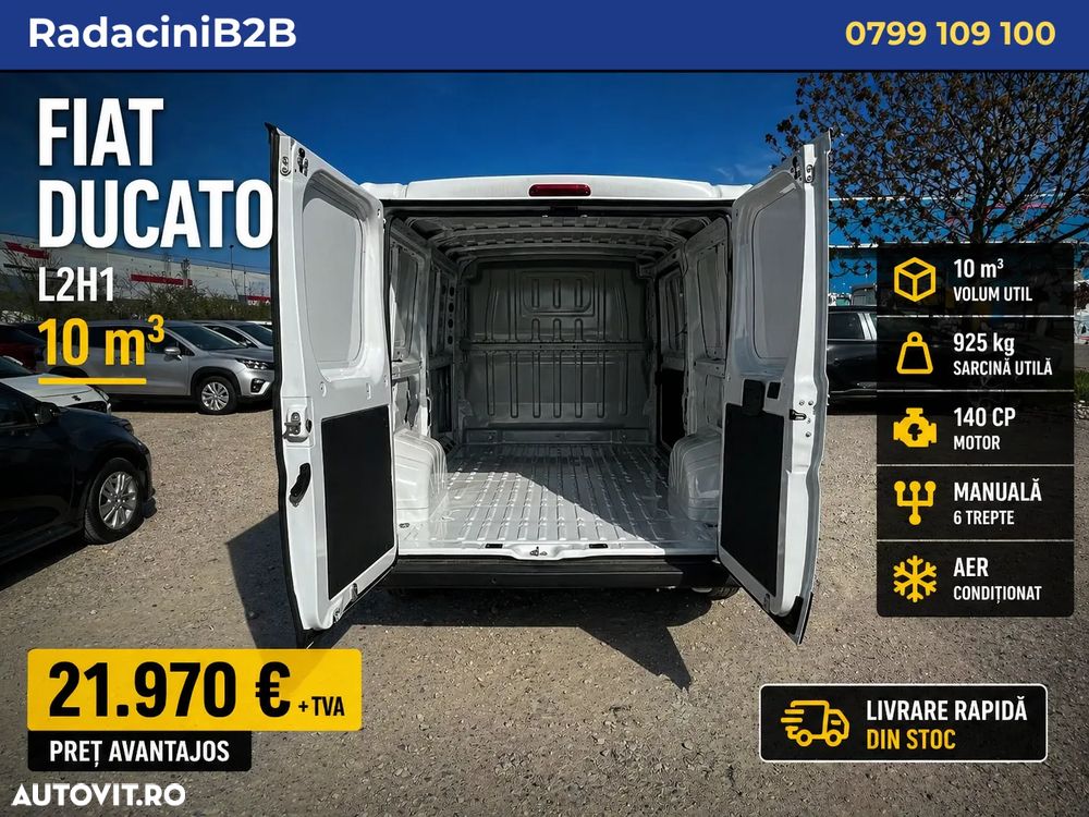 Fiat Ducato L2H1 VAN 10 mc 2,2 Mjet 120 CP - 6