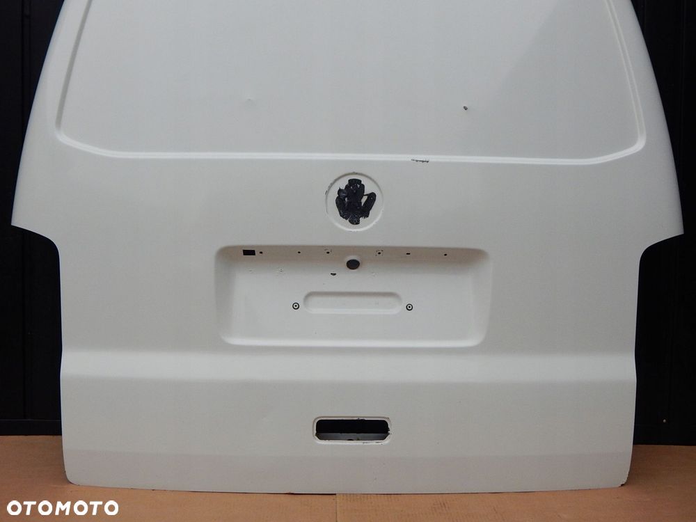 vw t5 klapa bagażnika tył tylna biała r902 - 5