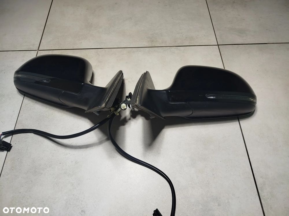Audi A4 B8 lusterko lewe prawe 6 pin LZ9Y LX5X - 2