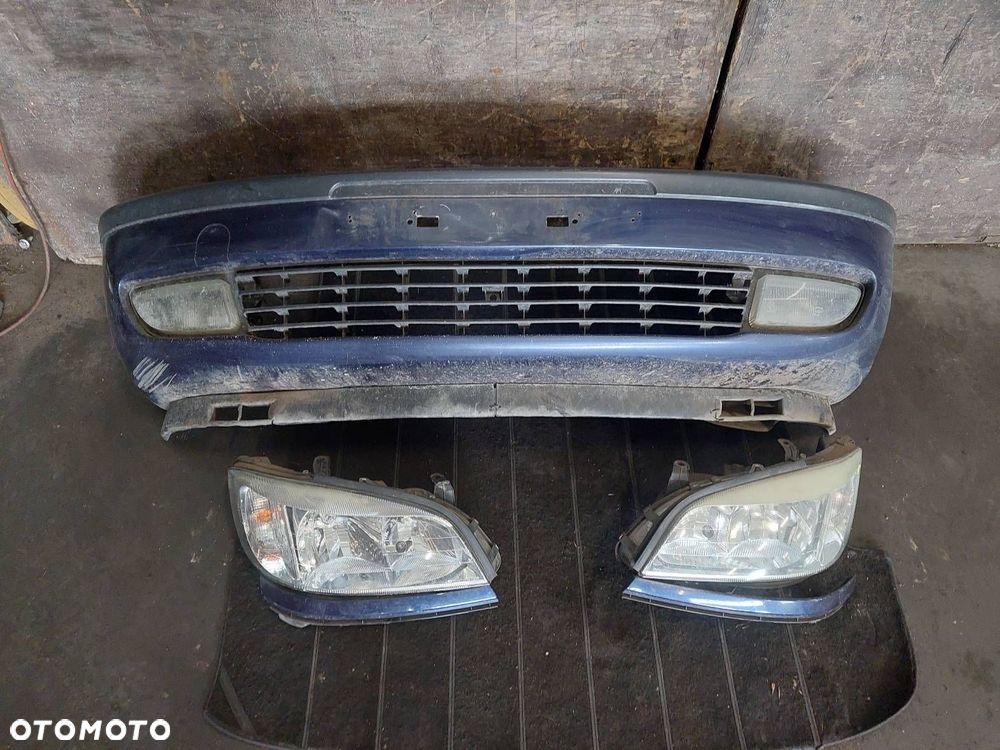 ZDERZAK PRZÓD + LAMPA LEWY PRZÓD + PRAWY PRZÓD OPEL ZAFIRA A Z282 - 1
