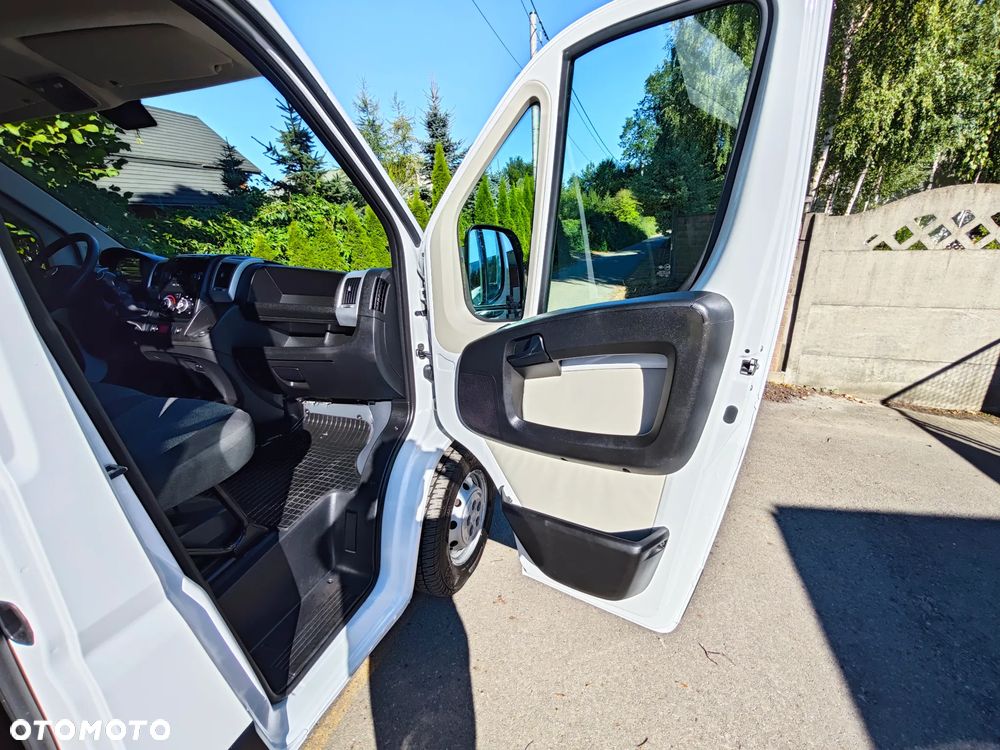 Fiat Maxi DUCATO DOCA Salon PL BEZ ADBLUE 130koni EURO 6, 7os 187tyś km L4H2 VAT 23% PO SERWISIE Cały w Oryginale Klima - 23