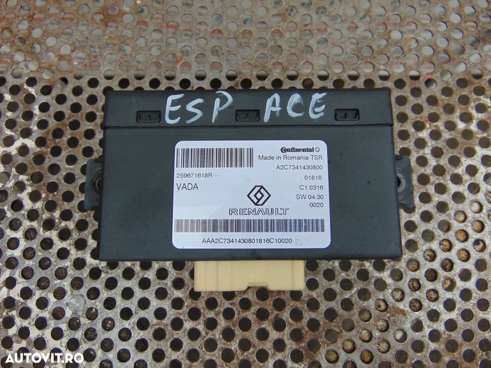 Modul senzori parcare Renault Espace 5 Megane 4 cod 259671618r Talisman kadjar - 1