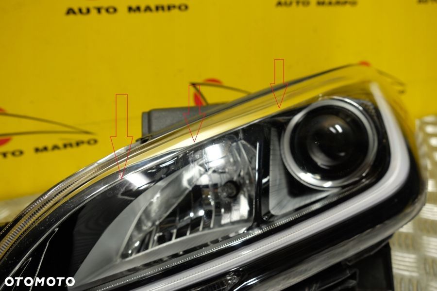 HYUNDAI SONATA HYBRID 2014 2015- REFLEKTOR LAMPA ZWYKŁA SOCZEWKOWA L USA - 5