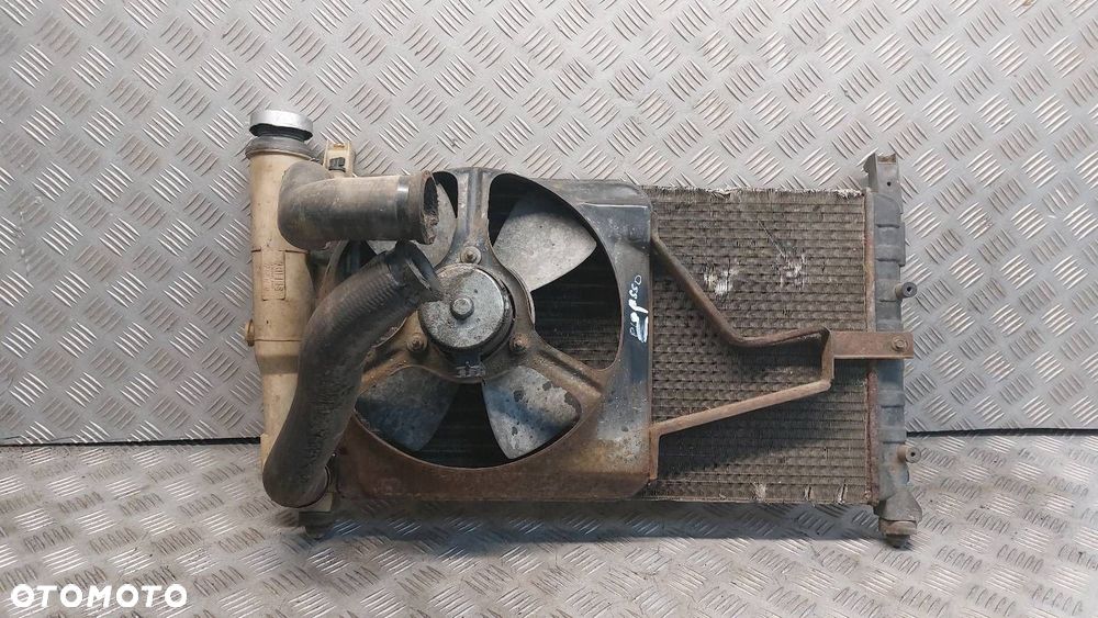 CHŁODNICA WODY +  WENTYLATOR FIAT FIORINO 1.5 12V - 1