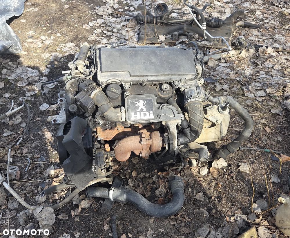 Silnik kompletny Peugeot 206 1.4 Hdi 8HZ 10FD95 - 5