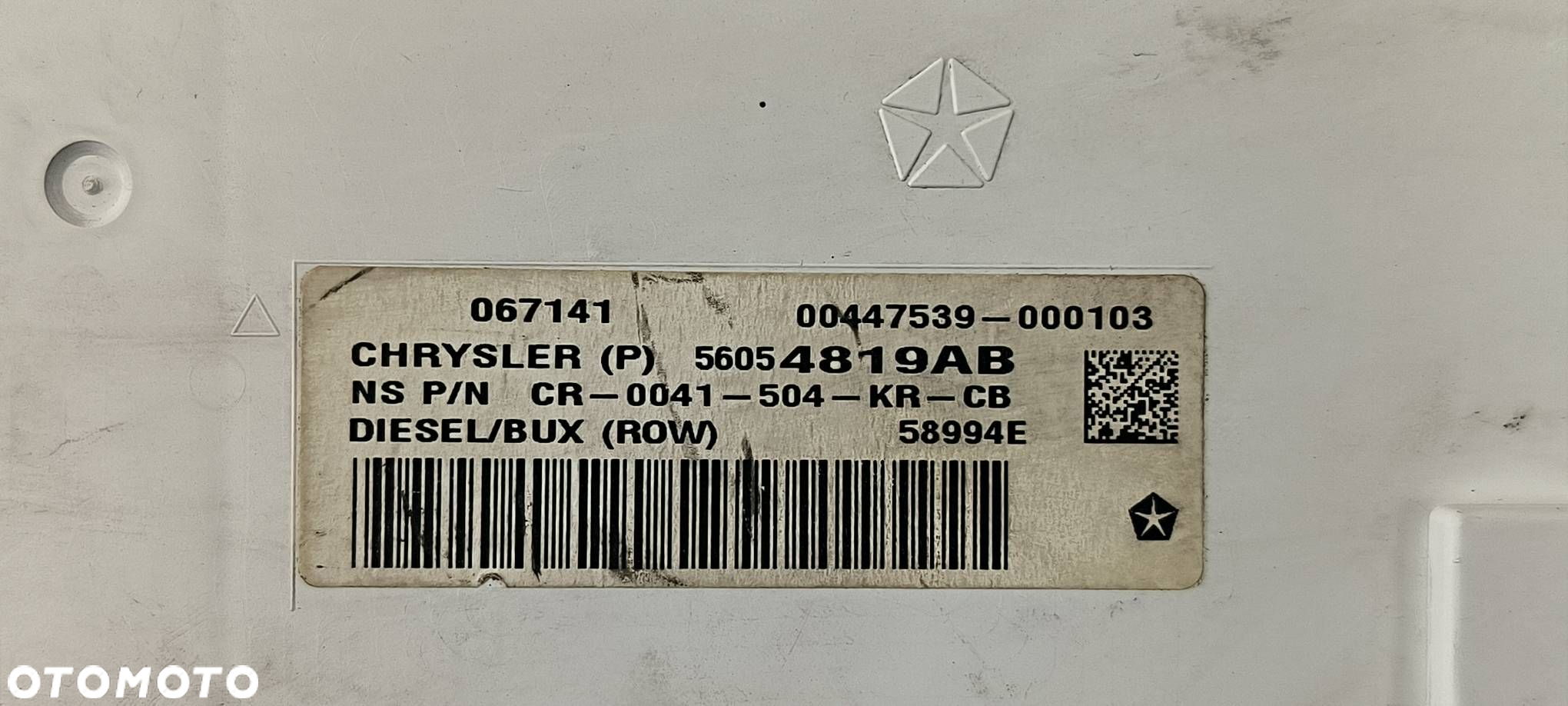 LICZNIK ZEGAR FIAT FREEMONT 56054819AB - 5