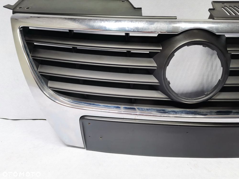 Atrapa Grill Chłodnicy VOLKSWAGEN PASSAT B6 3C 05-08 Oryginał - 4