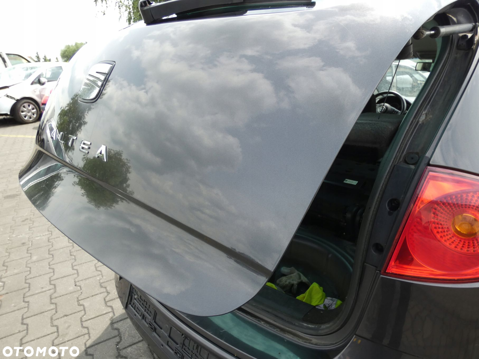 Ls9N Kompletny Tył Karoserii Klapa Zderzak Lampy Seat Altea 2004-2009 - 8