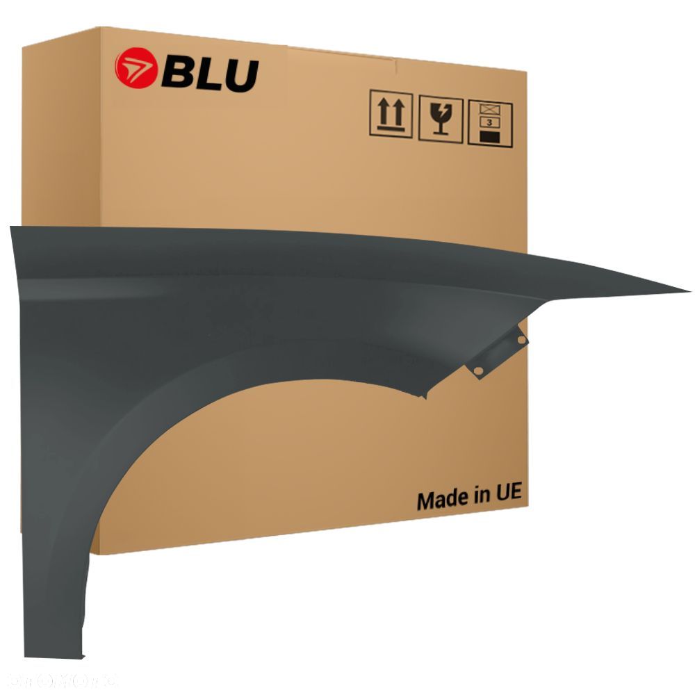 BLU Błotnik SEAT LEON III 3 5F LW7Z prawy przód szary 2012-2020 GrauTrack - 1