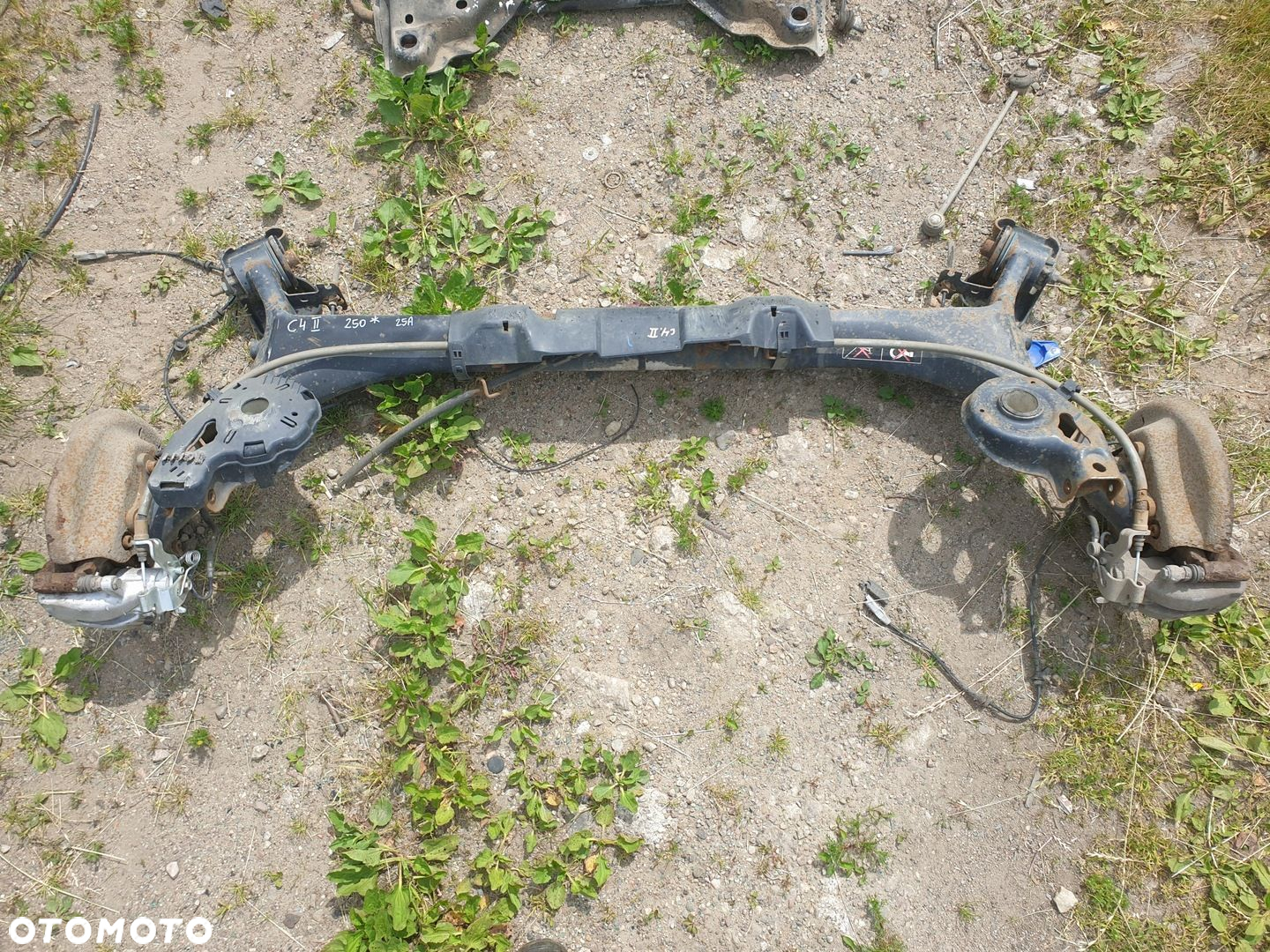 BELKA TYLNA OŚ ZAWIESZENIA TYŁ CITROEN C4 II - 3