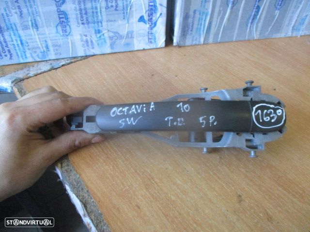 Puxador Exterior 1Z0839885A SKODA OCTAVIA SW 2010 5P TD - 1