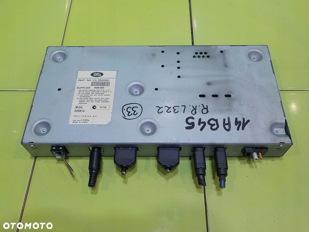 RANGE ROVER L322 LIFT 3.6 TD V8 07r modul sterownik DVD 7H32-19A164-AA - 2
