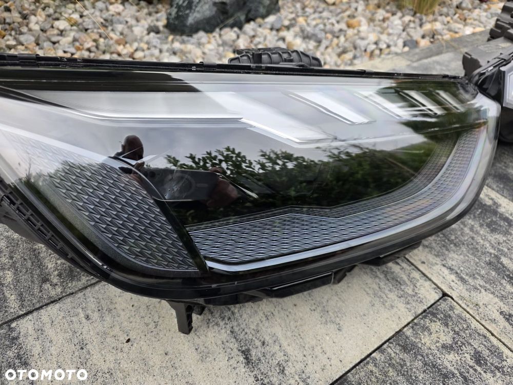 AUDI RS4 A4 S4 8W0 8W B9 LIFT Kompletne Lampy przód Full Led Matrix HD Czarne 8W0941035K 8W0941036J Ciemne - 7