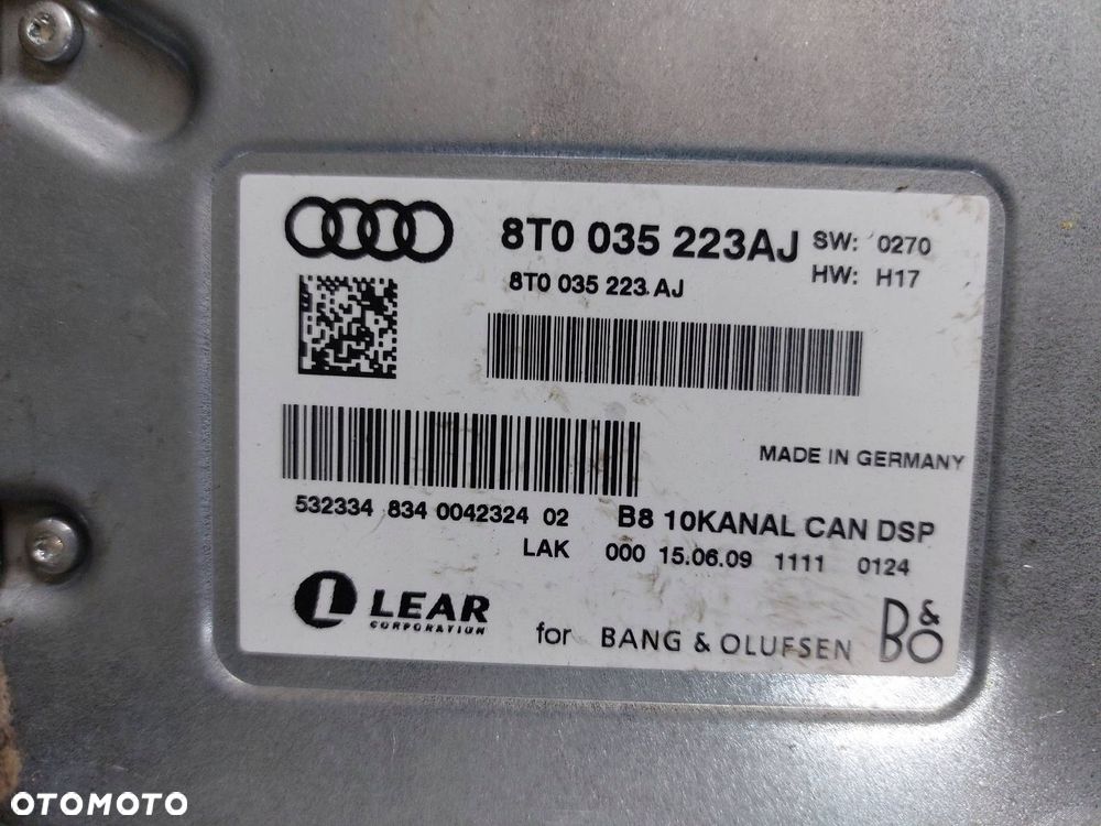 RADIO ODTWARZACZ  AUDI A5 8T 8t0919603E - 8
