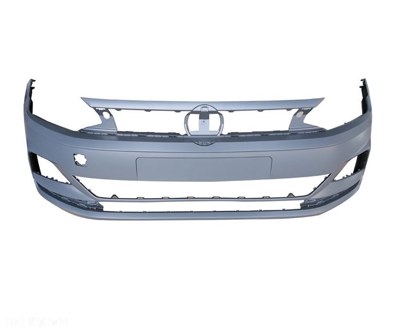 VW POLO (VI)  2017  - PRZEDNI ZDERZAK (inne części: listwa błotnik grill lampa osłona drzwi) - 1