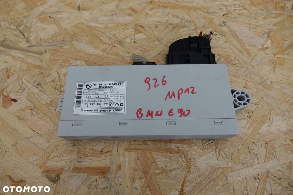 STEROWNIK IMMOBILIZERA CAS 2 BMW 3 E90  61356943791