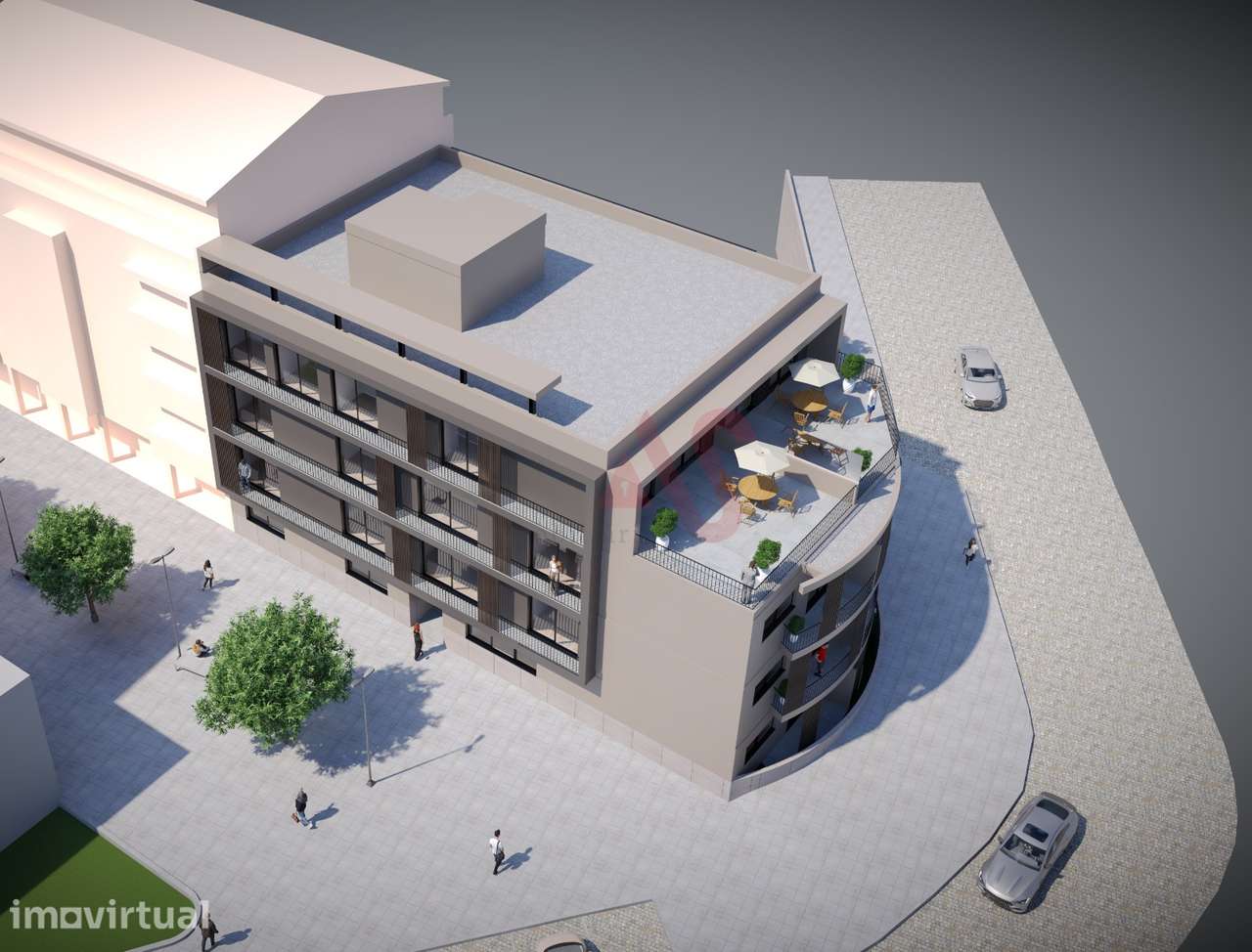 Apartamento T3 em construção no Edifício Louzada no centro da vila de - Grande imagem: 5/20