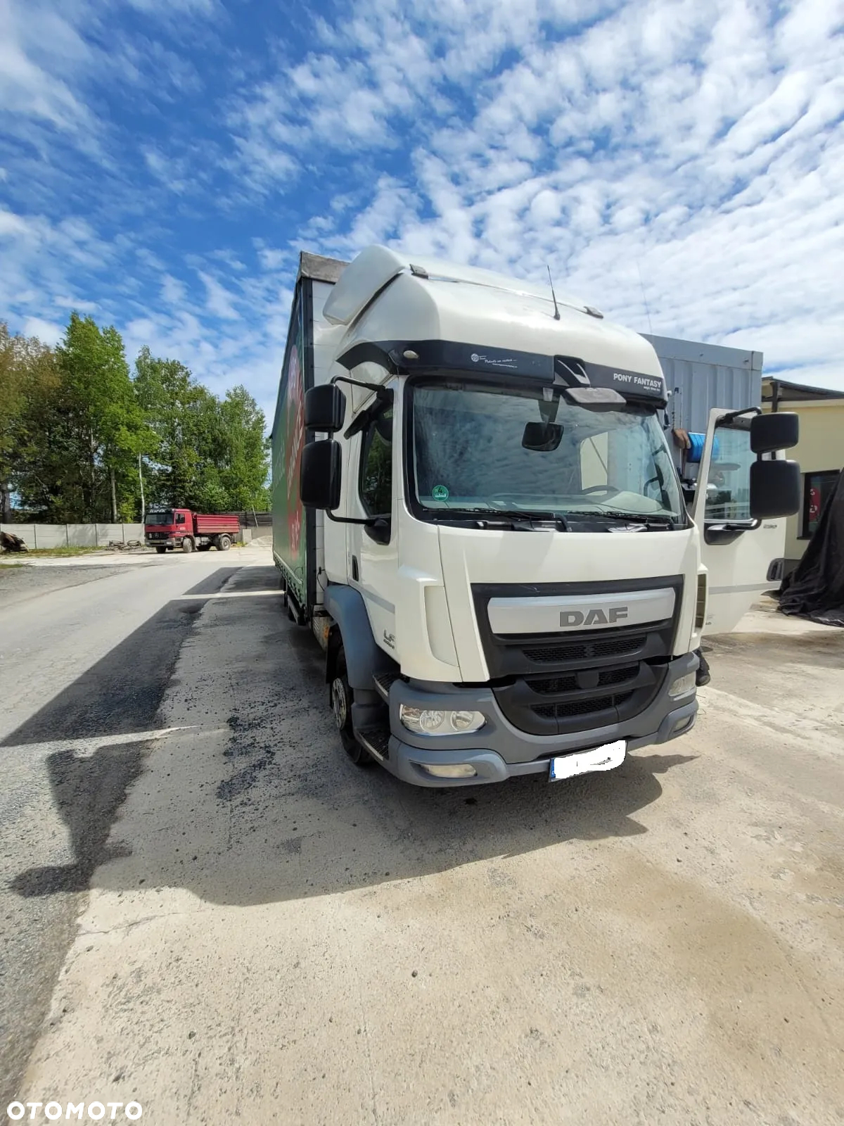 DAF LF 280 Manual +przyczepa SVAN 120m3 - 15