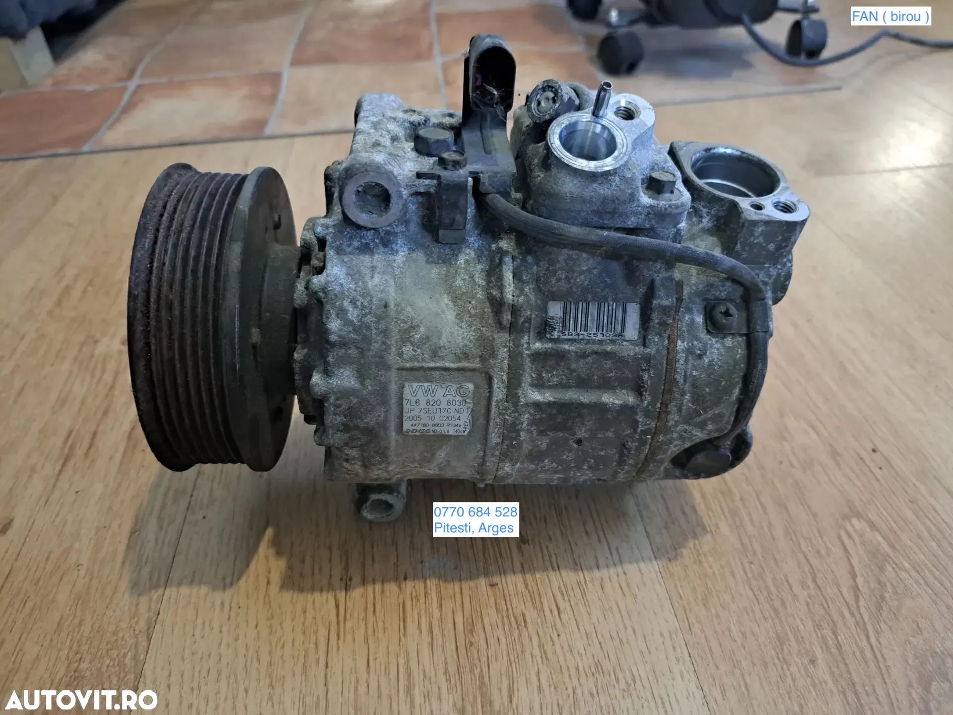 Compresor clima aer conditionat climatizare climatronic VW Touareg Audi T7 Q7 Porche Cayenne 3.6i 3.2i 3.0fsi 3.6fsi - 1