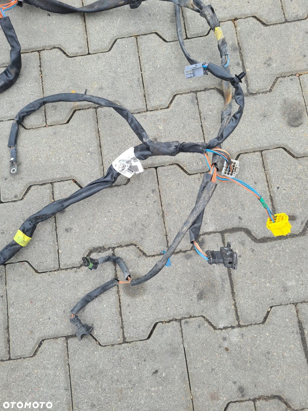 INSTALACJA WIĄZKA ZDERZAKA LAMP RENAULT MIDLUM DXI - 2
