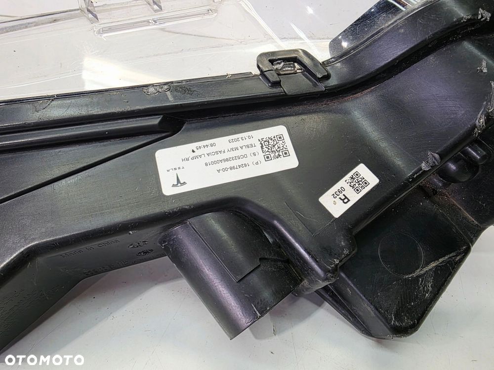 HALOGEN PRAWY PRZÓD TESLA MODEL 3 Y LIFT 1624798-00-A - 7