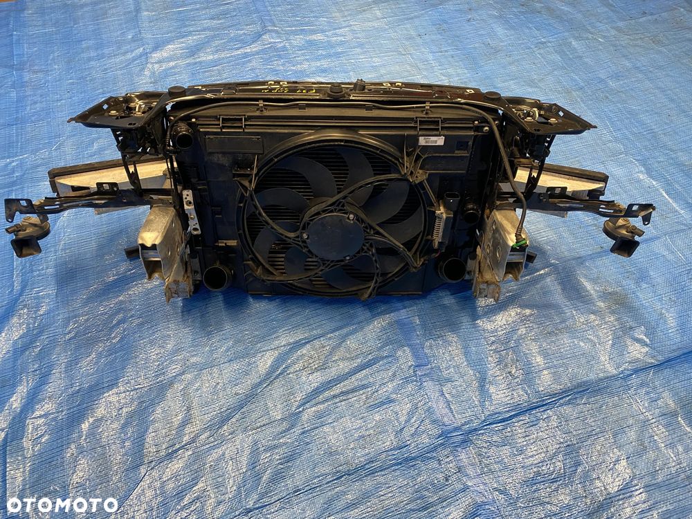 PAS PRZEDNI WZMOCNIENIE BELKA CHŁODNICE WENTYLATOR  KOMPLET MANUAL BMW 320D 2.0D N47 F30 F31 - 10