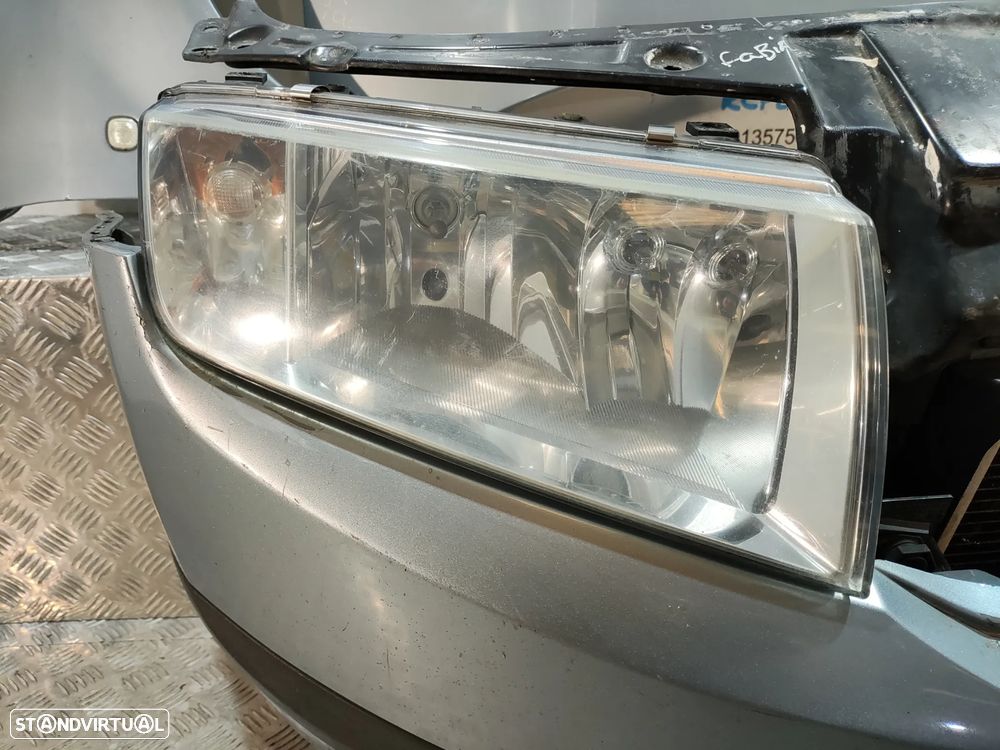 FRENTE COMPLETA SKODA FABIA 1 I MK1 6Y CAPOT PARACHOQUES GUARDA-LAMAS OTICAS RADIADOR VENTILADOR FRENTE FIBRA REFORÇO - 8