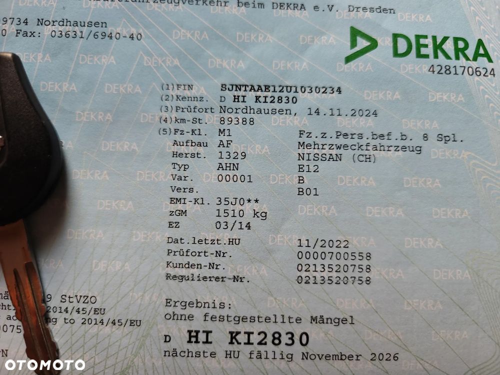 Nissan Note 1.2 Tekna EU6 - 39