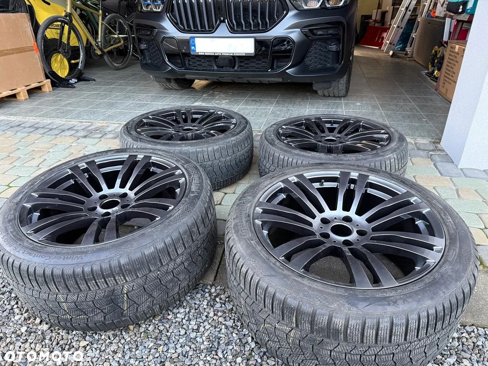 Koła felgi i opony zimowe 20" BMW X5 X6 315/35 275/40 20x9.5 ET38 - 1