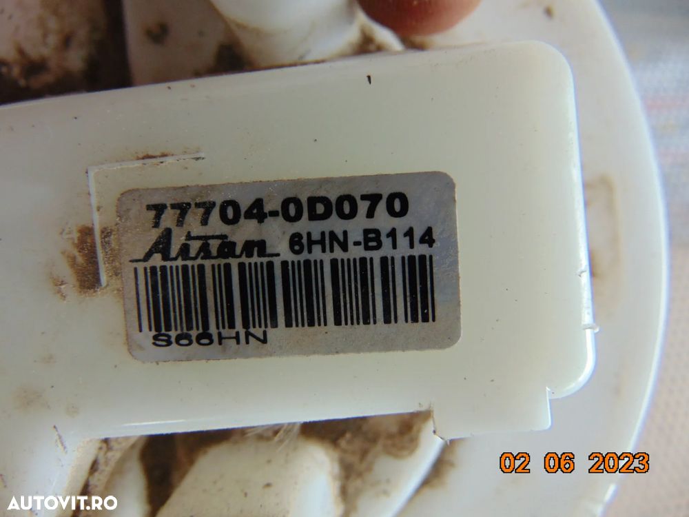 Pompa benzina rezervor Toyota Yaris 2011-2019 pompa rezerva combustibil dezmembrez yaris3 p13 - 2