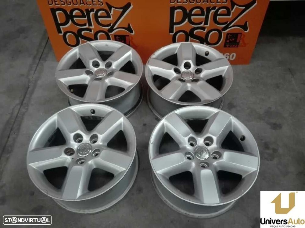 JOGO JANTES ALUMINIO 16 TOYOTA RAV 4 II 2005 - - 4