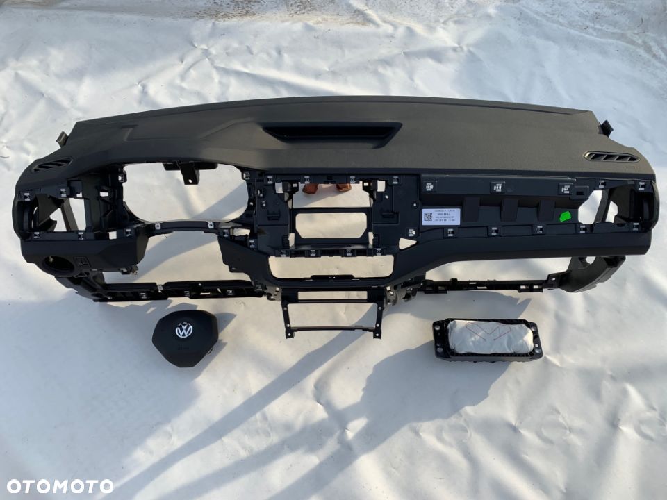 VW T-CROSS T-ROC DESKA KONSOLA KOKPIT PULPIT PÓŁKA PARAPET AIRBAG regeneracja naprawa MONTAŻ - 2